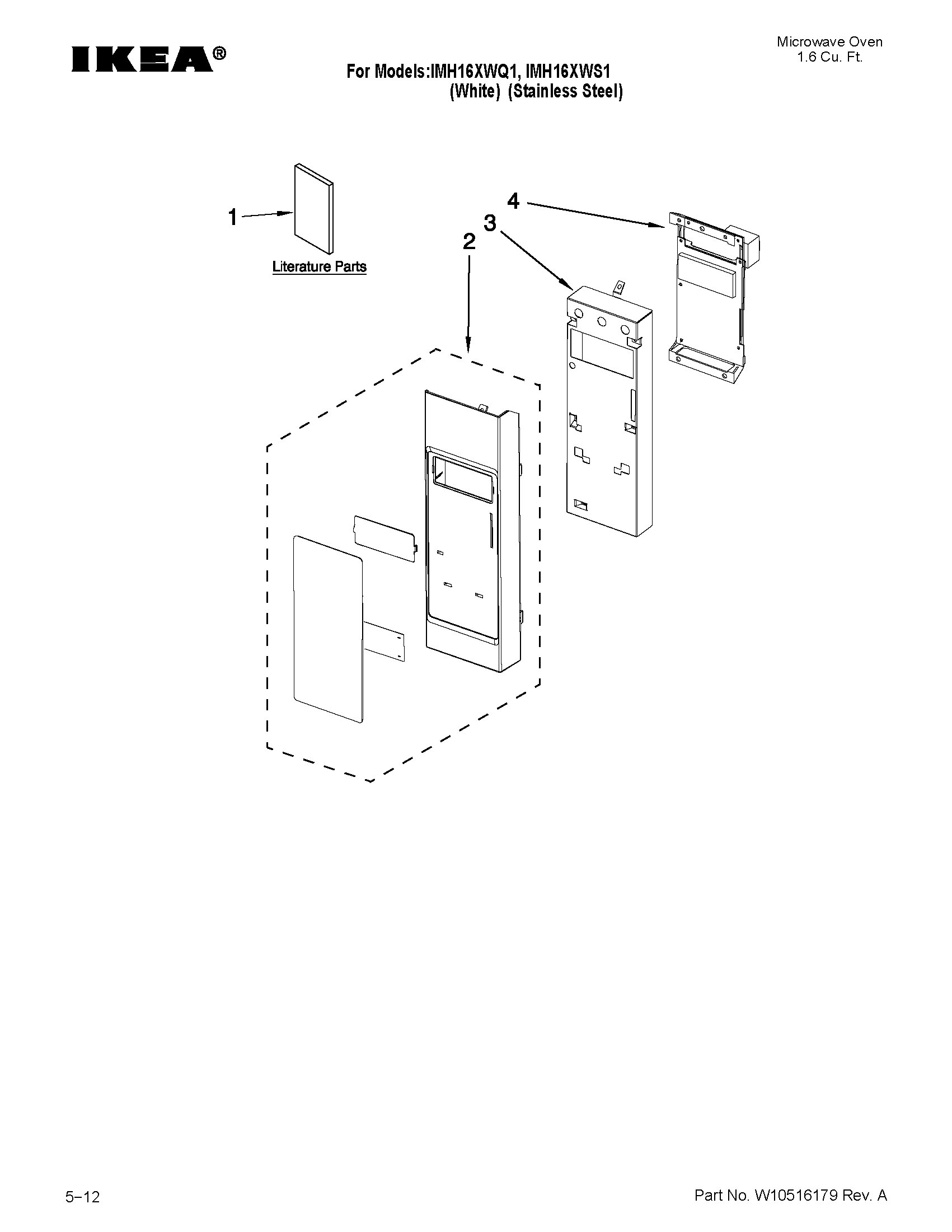 CONTROL PANEL PARTS