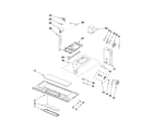 Ikea IMH16XWQ1 interior and ventilation parts diagram