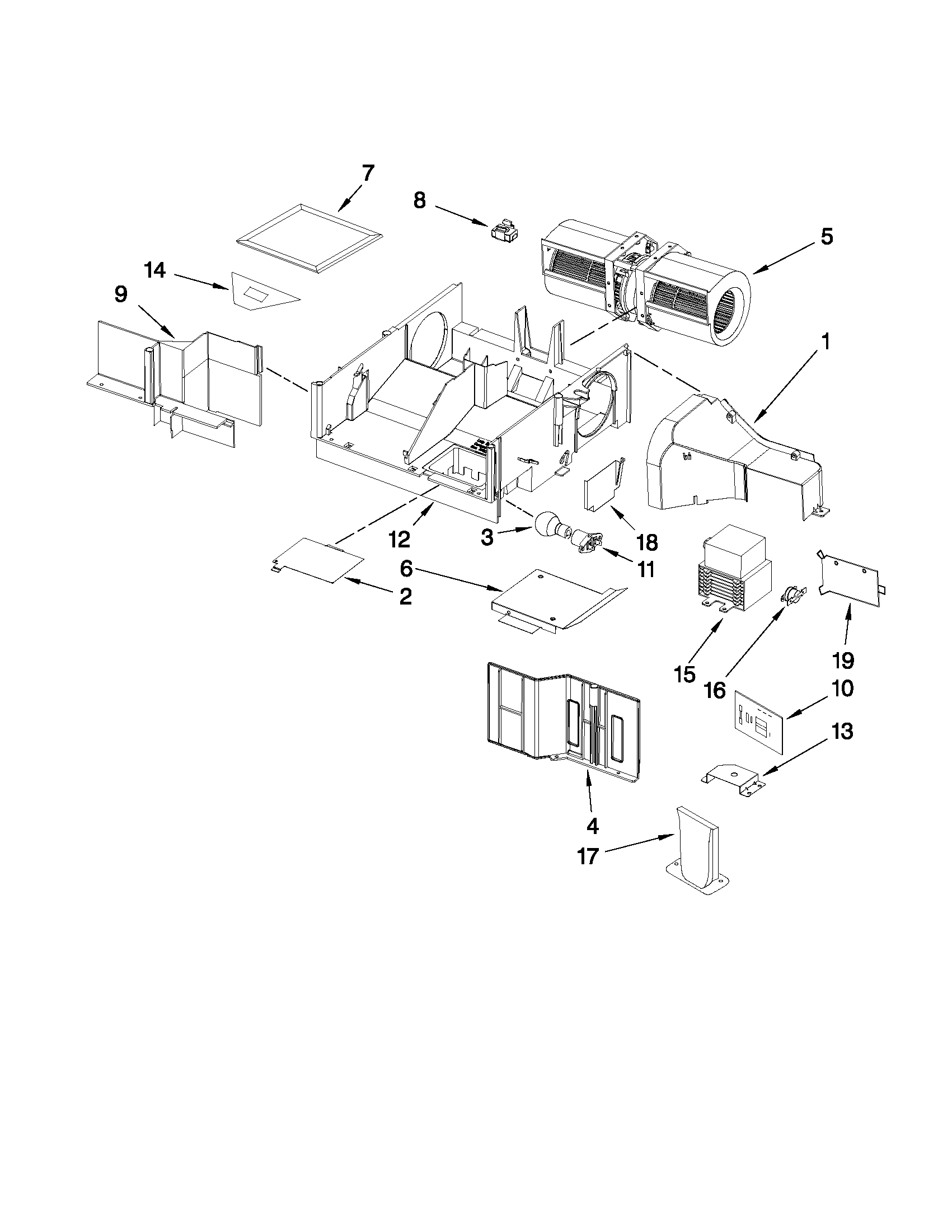 Air flow parts