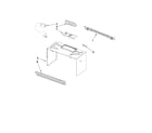 Ikea IMH16XWQ1 cabinet and installation parts diagram
