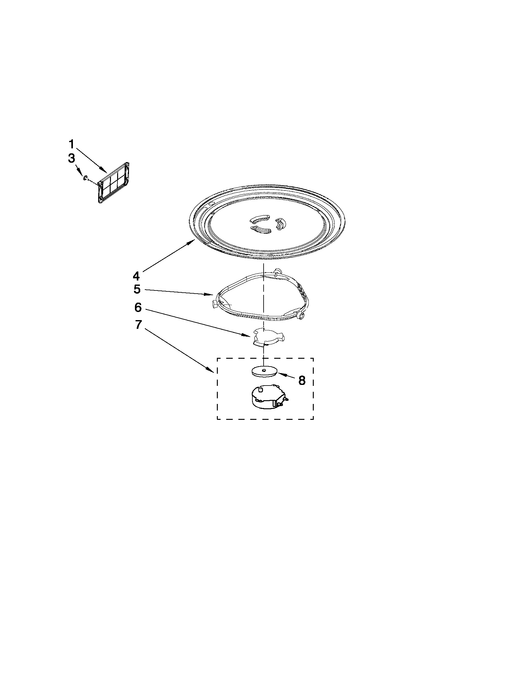 Turntable parts