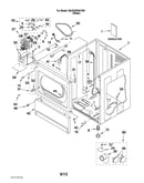 Lower cabinet and front panel parts