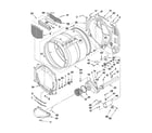 Maytag MDG22PDAWW0 bulkhead parts diagram