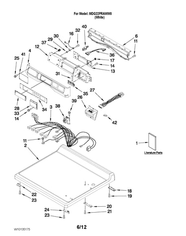 Top and console parts