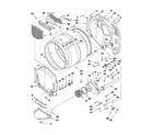 Maytag MDG22PRAWW0 bulkhead parts diagram