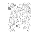 Maytag MDG22PDBXW0 bulkhead parts diagram