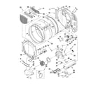 Maytag MDE22PDBZW0 bulkhead parts diagram