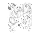 Maytag MDG22PDBWW0 bulkhead parts diagram