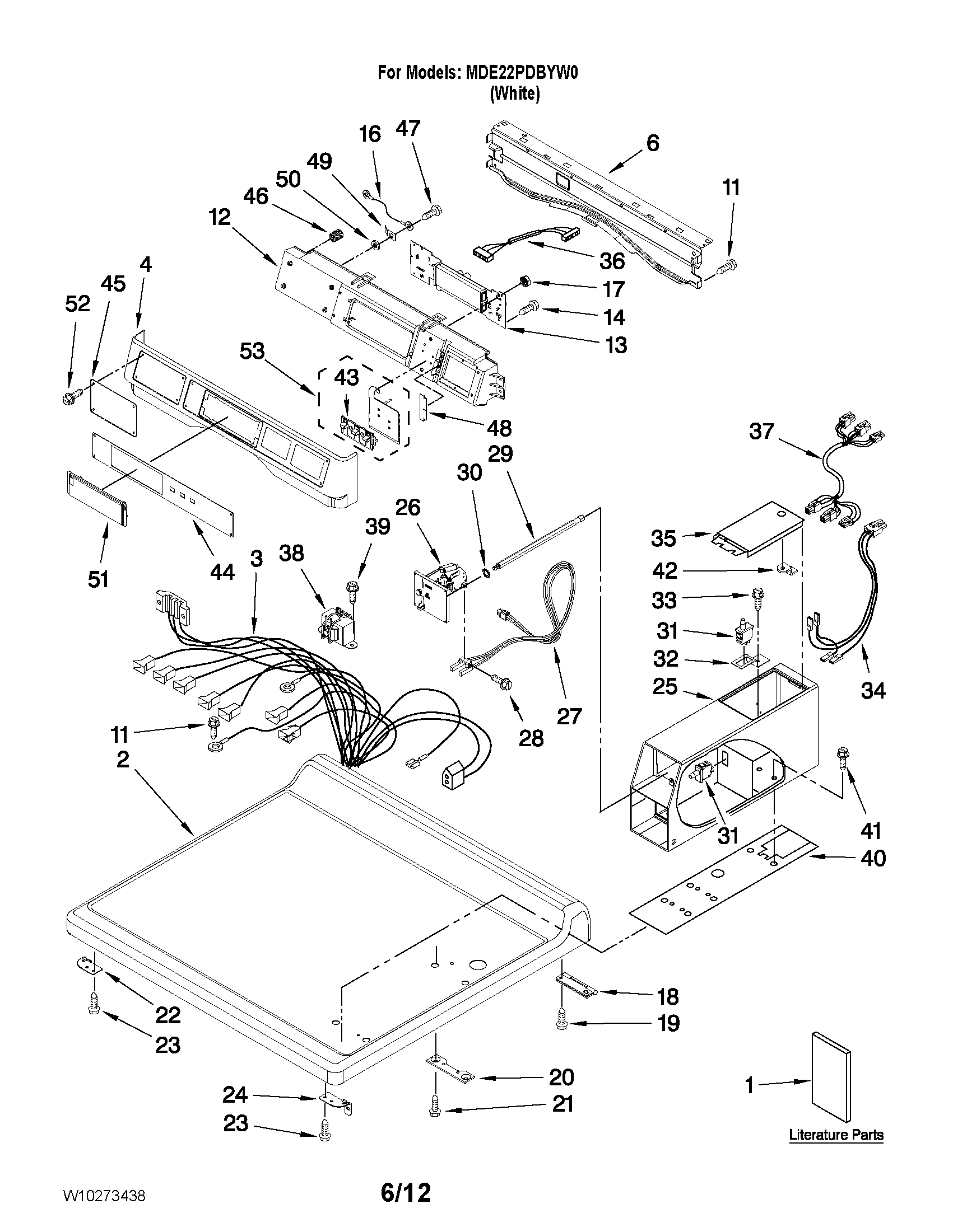 TOP AND CONSOLE PARTS