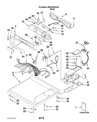 Top and console parts
