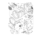 Maytag MDE22PDBYW0 bulkhead parts diagram
