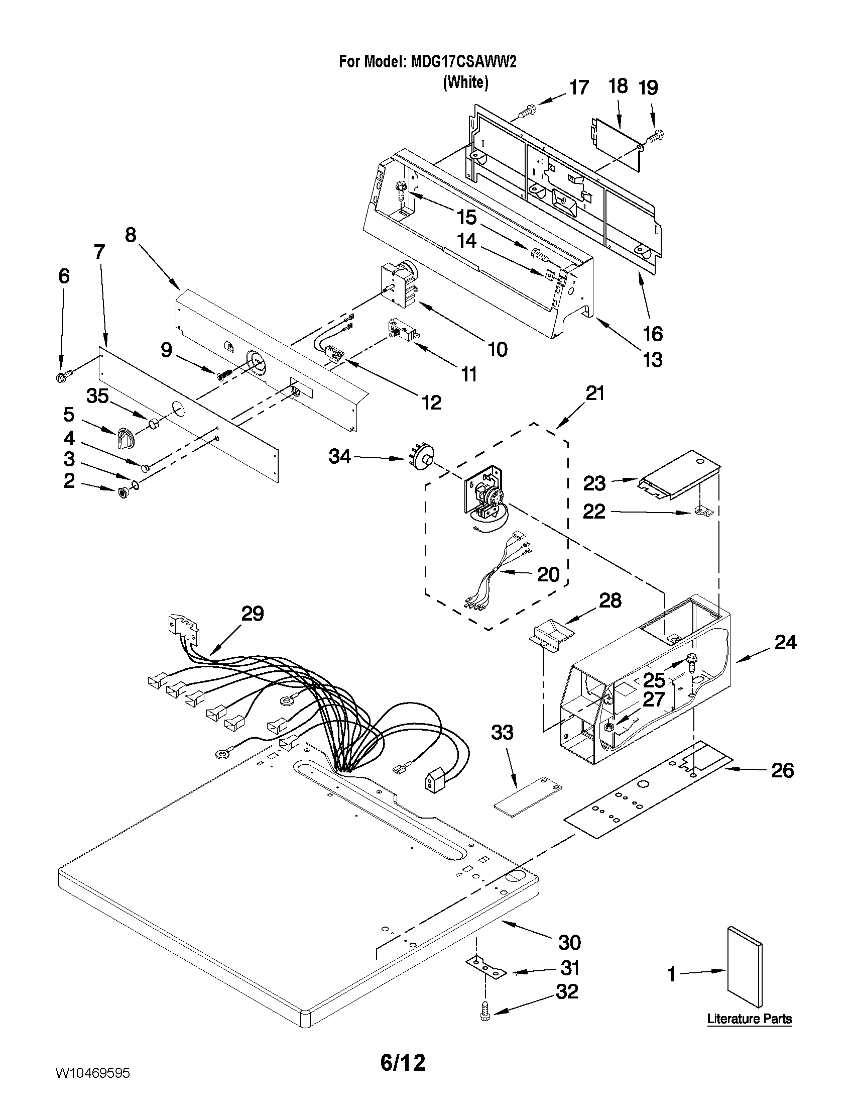 TOP AND CONSOLE PARTS