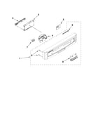 Control panel and latch parts
