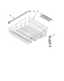 Upper rack and track parts