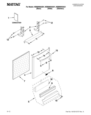 Door and panel parts