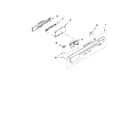 Maytag MDB8959SAB1 control panel and latch parts diagram