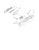 Control panel and latch parts
