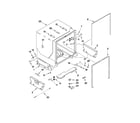 Maytag MDB8959SAB1 tub and frame parts diagram