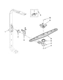 Upper wash and rinse parts