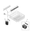 Lower rack parts