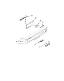 Control panel and latch parts