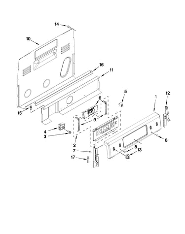 Control panel parts