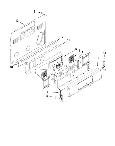 Control panel parts