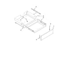 KitchenAid KGRS303BWH0 drawer parts diagram