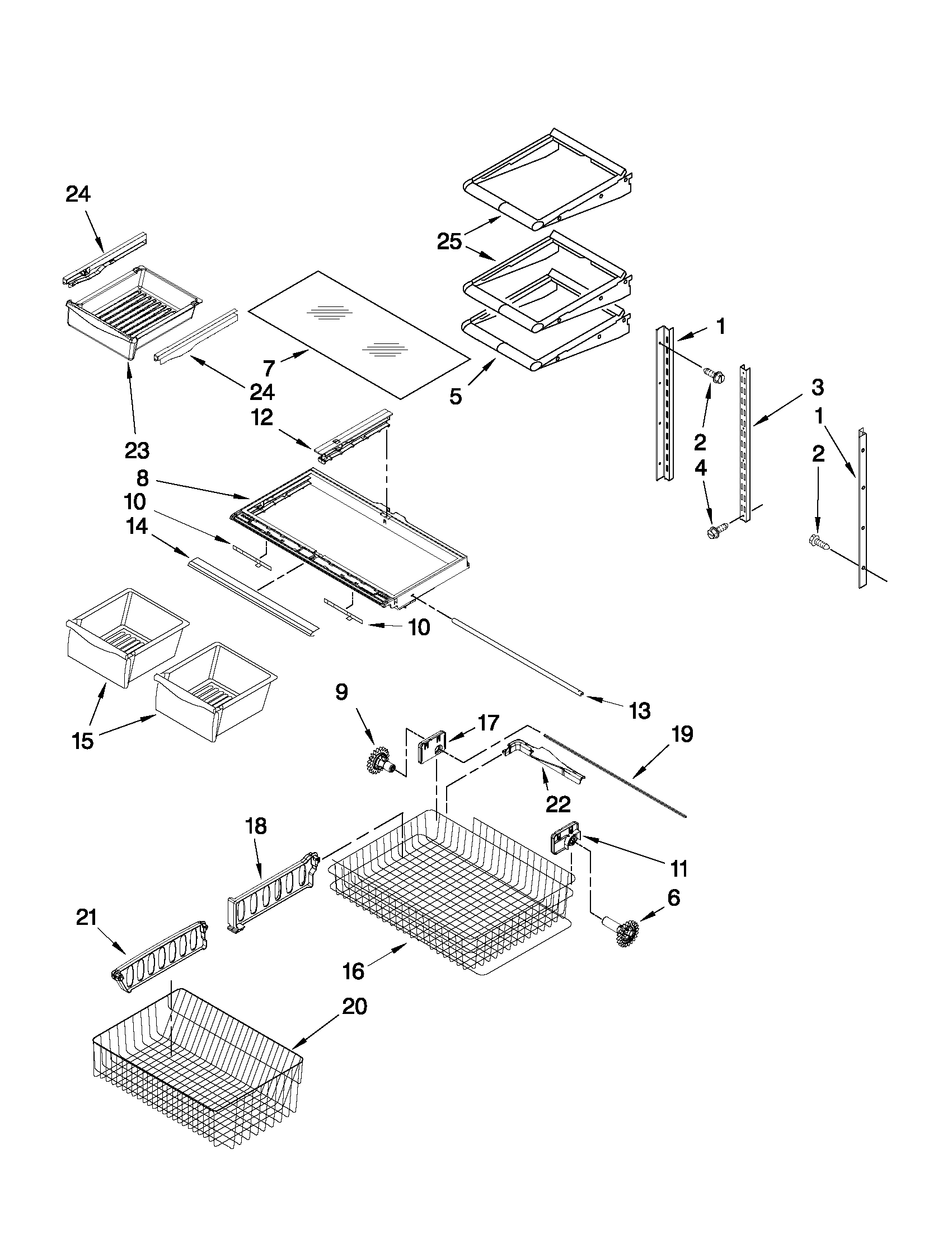 SHELF PARTS