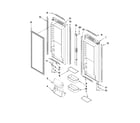 KitchenAid KFCO22EVBL4 refrigerator door parts diagram