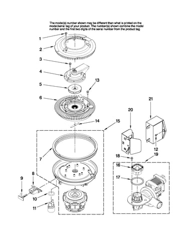 Pump and motor parts