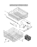 Upper and lower rack parts