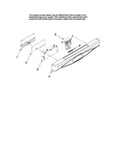 Control panel and latch parts