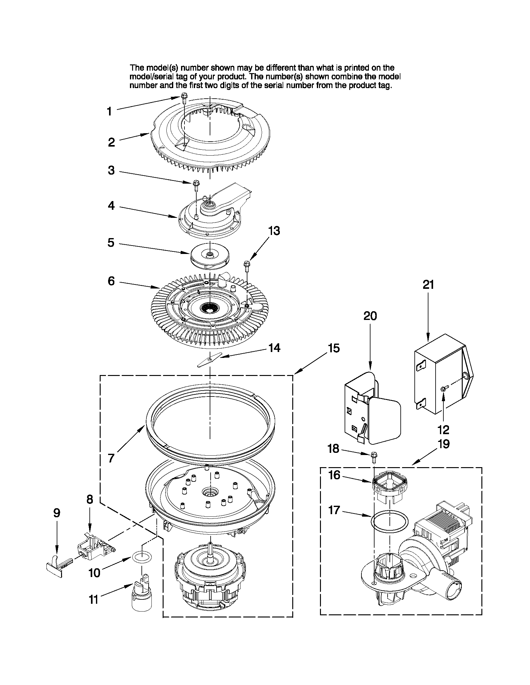 PUMP AND MOTOR PARTS