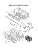 Upper and lower rack parts