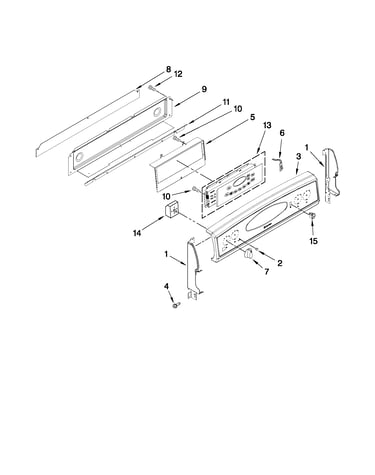 Control panel parts