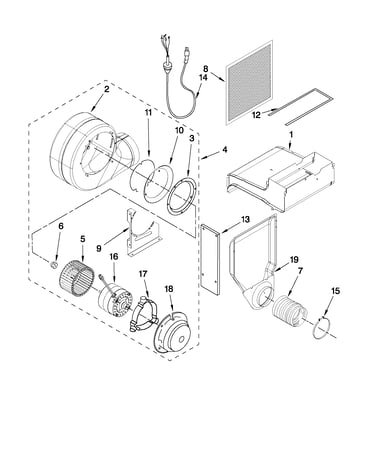 Blower unit parts