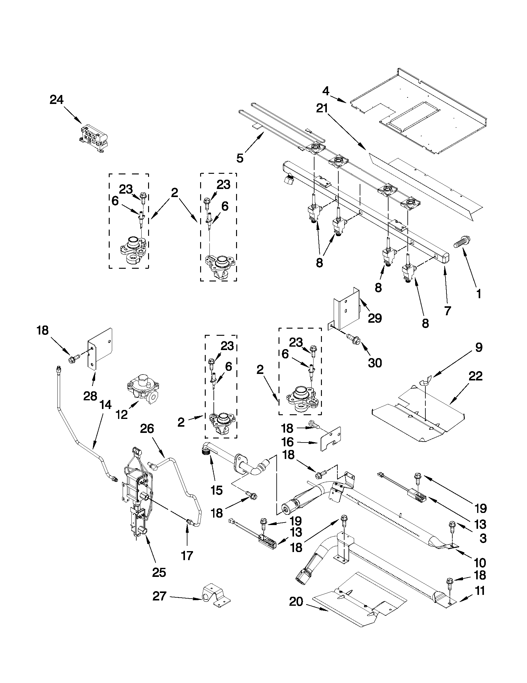 MANIFOLD PARTS