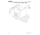 Maytag MDB7851AWS2 door and panel parts diagram