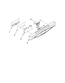 Control panel & latch parts