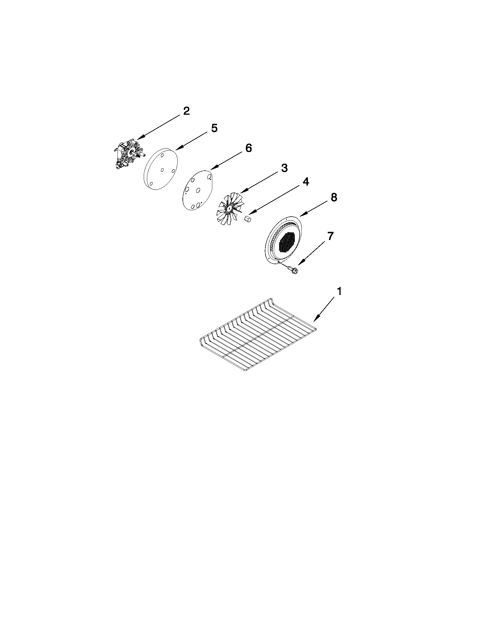 Internal oven parts