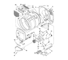 Maytag MDE17CSBGW1 bulkhead parts diagram