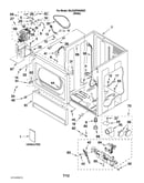 Lower cabinet and front panel parts