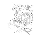 Maytag MEDB750YW1 cabinet parts diagram