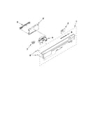 Control panel and latch parts
