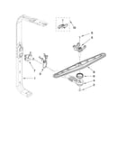 Upper wash and rinse parts
