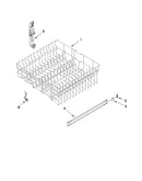 Upper rack and track parts