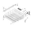 Upper rack and track parts