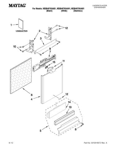 Door and panel parts