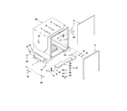 Maytag MDBH979SAM1 tub and frame parts diagram